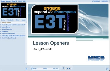 lesson opener